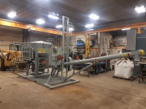 Barite Auger Skid System